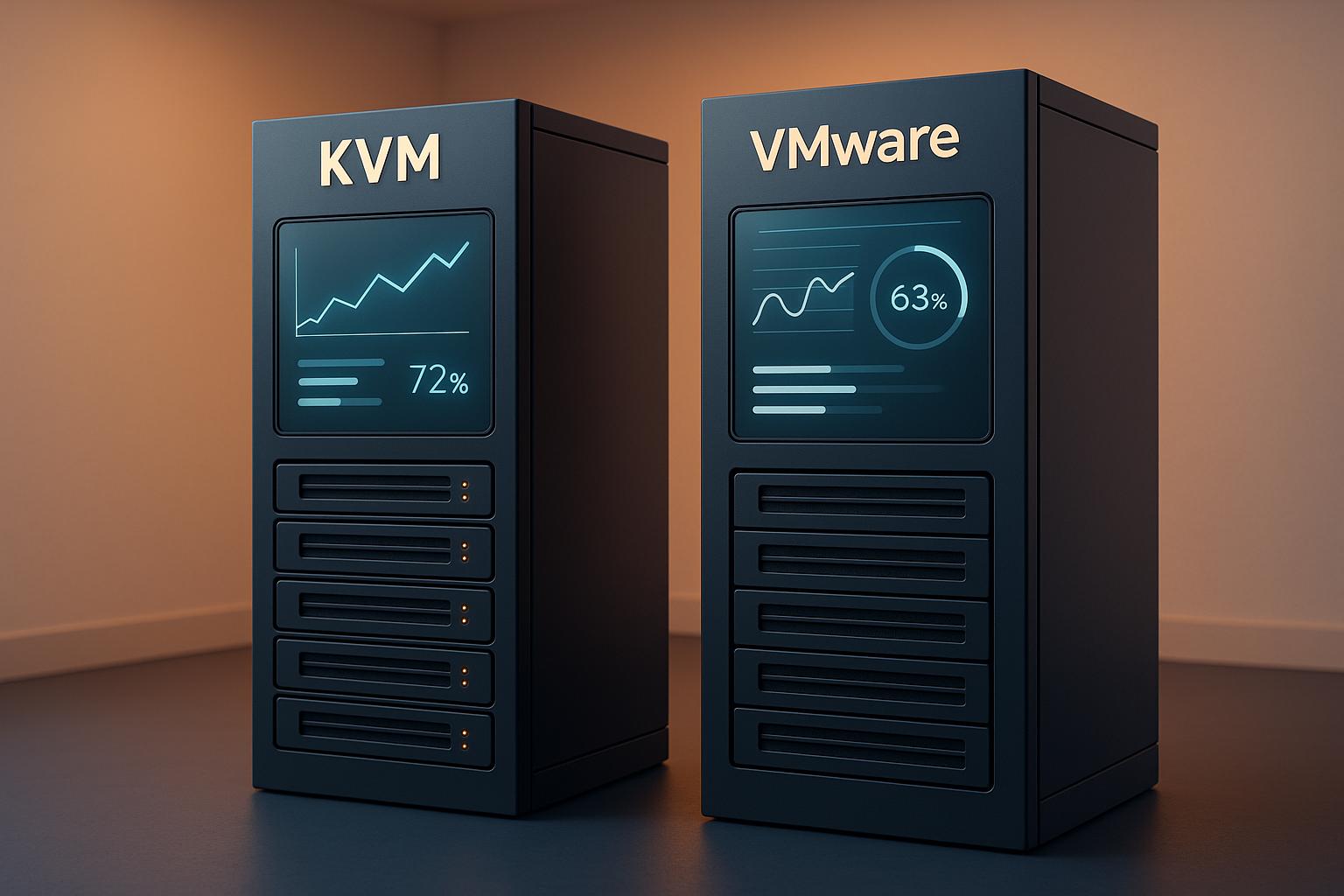 KVM vs VMware: Kosten und Leistung im Vergleich